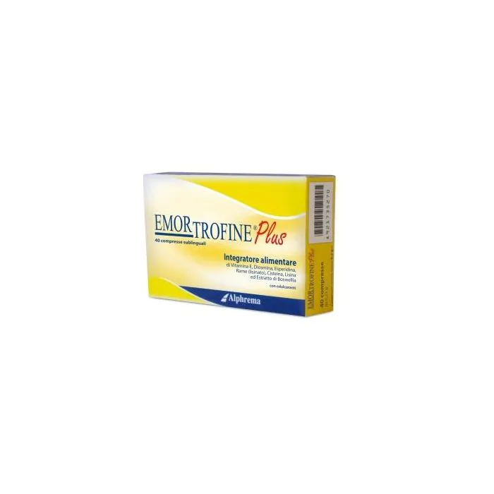Emortrofine Plus 40compresse Emortrofine Plus 40compresse