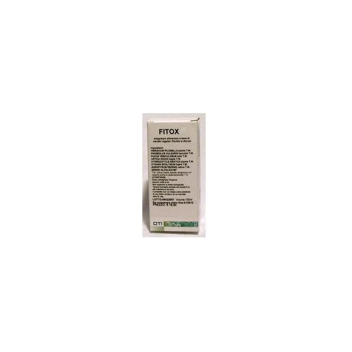 Fitox 1 Gocce 100ml Oti Fitox 1 Gocce 100ml Oti