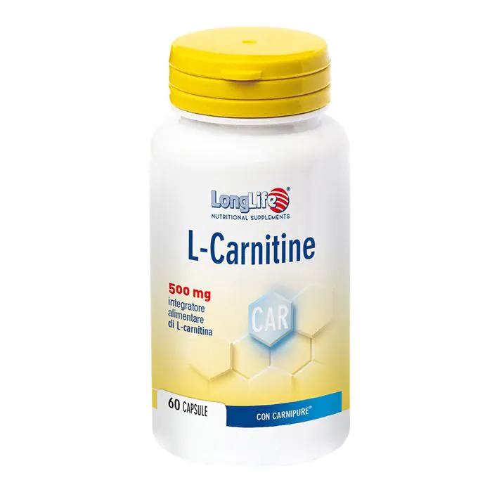 l carnitina farmacia Longlife L-carnitine 60 Capsule Zero Fat Supplement Package Size:10 kg (22 lb) Reconstitution Solution | USA