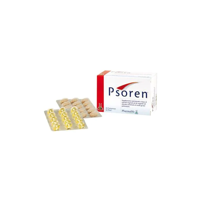 Psoren 30 compresse+ 30 perle 46,5 g Psoren 30 compresse+ 30 perle 46,5 g