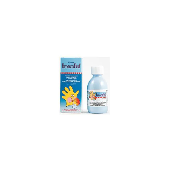 Broncoped Sciroppo mucol 200ml Broncoped Sciroppo mucol 200ml