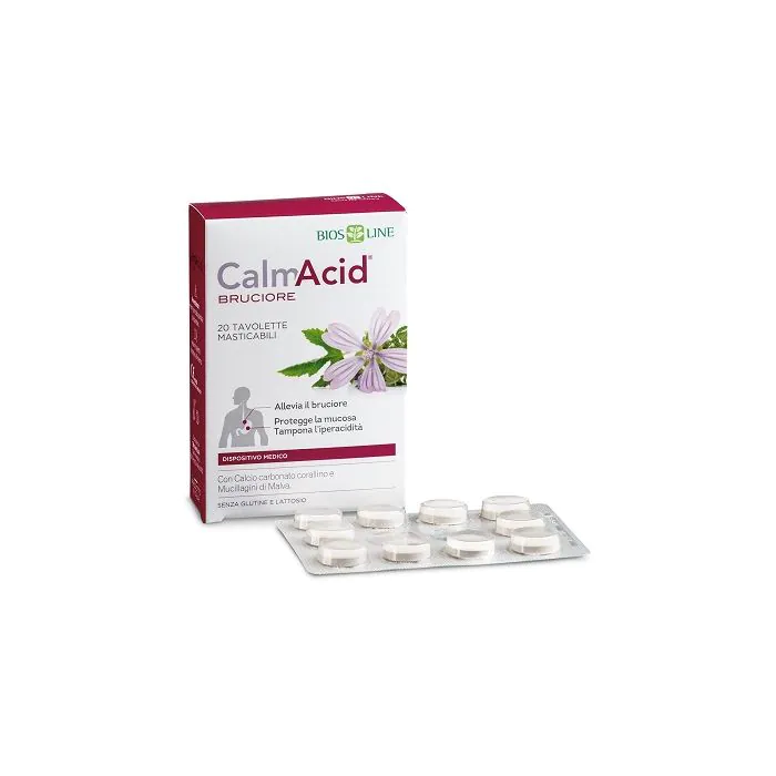 Calmacid 20 Tavolette Masticabili Calmacid 20 Tavolette Masticabili