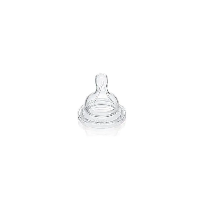 Avent Tettarelle Flusso Lento 2 Fori 2 Pezzi