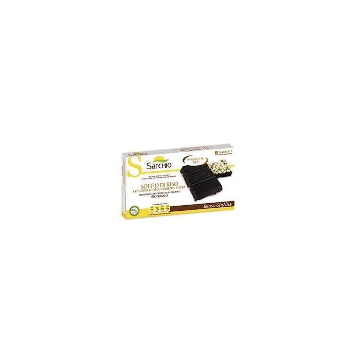 Soffio Riso Cioccolato Fondente 75g Soffio Riso Cioccolato Fondente 75g