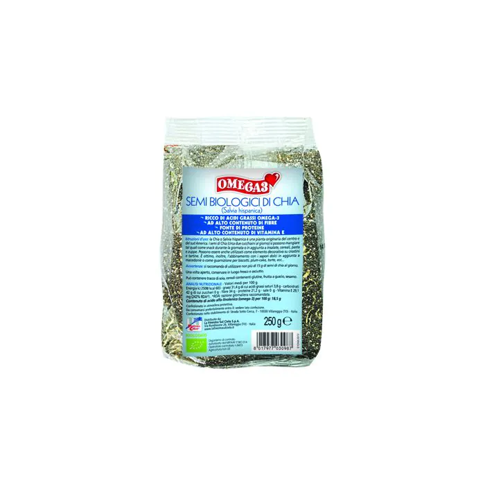 Omega 3 semi chia bio 250g fines Omega 3 semi chia bio 250g fines