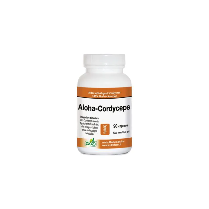 Aloha Cordyceps 90 Capsule A.v.d. - Energetico Naturale E Supporto Alla Resistenza Aloha Cordyceps 90 Capsule A.v.d. - Energetico Naturale E Supporto Alla Resistenza