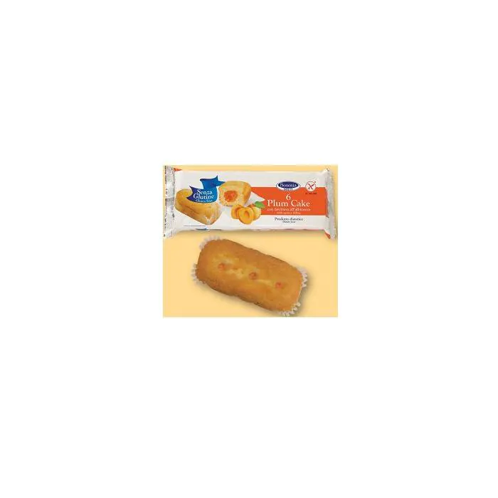 Bononia Plum Cake Albicocca 6x45g Bononia Plum Cake Albicocca 6x45g