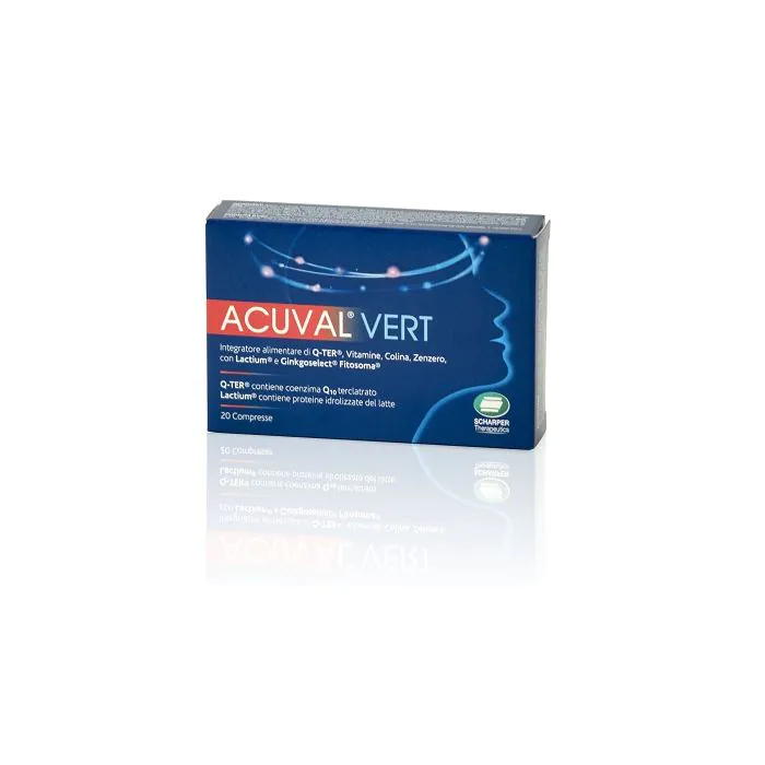Acuval Vert 20compresse 1,2g Acuval Vert 20compresse 1,2g