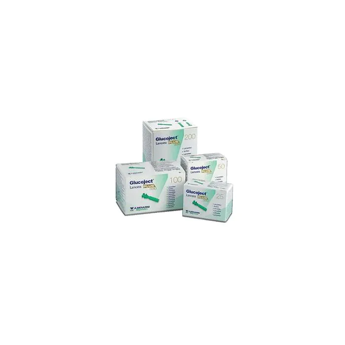 Glucoject lancets plus g33 25 pezzi Glucoject lancets plus g33 25 pezzi