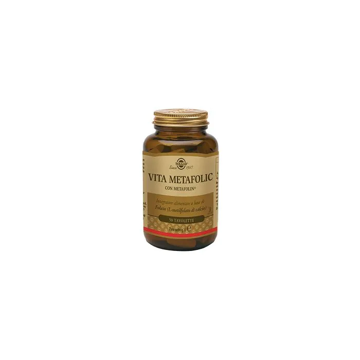 Vita metafolic 50 Tavolette solgar Vita metafolic 50 Tavolette solgar