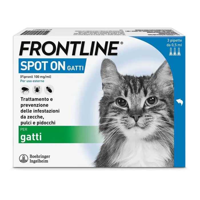 Frontline Spot-On Gatti Cf. (3 Pipette)