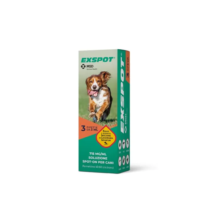 Exspot Spot-On Cane Cf. (3 Pipette X 2 Ml) Exspot Spot-On Cane Cf. (3 Pipette X 2 Ml)