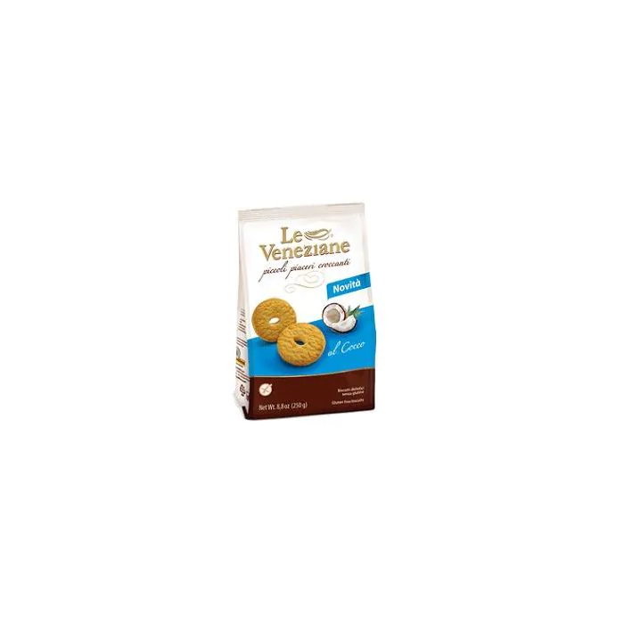 Le Veneziane Biscotti Cocco 250g Le Veneziane Biscotti Cocco 250g