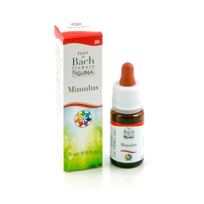 Mimulus 20 Gocce 10ml Bach Guna Mimulus 20 Gocce 10ml Bach Guna