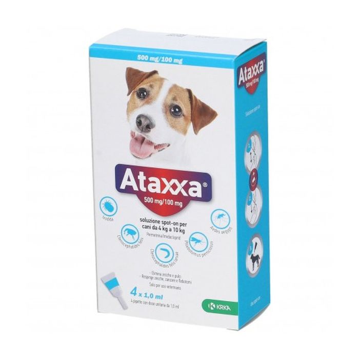 Ataxxa Spot On 4Pip 1Ml 4-10Kg Ataxxa Spot On 4Pip 1Ml 4-10Kg