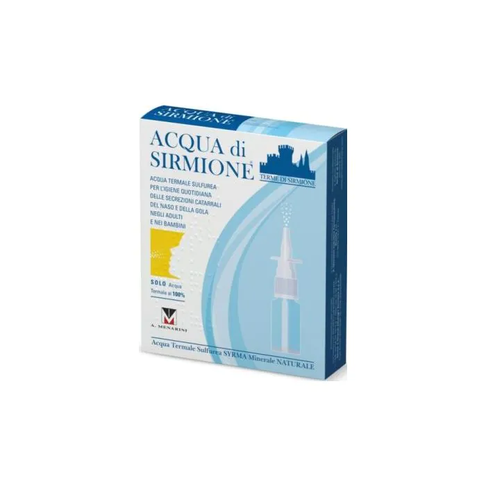 Acqua di sirmione minerale naturale 6 flaconi 15ml Acqua di sirmione minerale naturale 6 flaconi 15ml