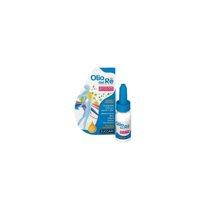 Olio Del Re Gocce Pure Balsamiche Astuccio 10 Ml