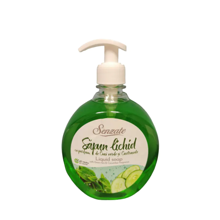 Senzate Sapone Liquido Green Tea & Cucumber 500 ml