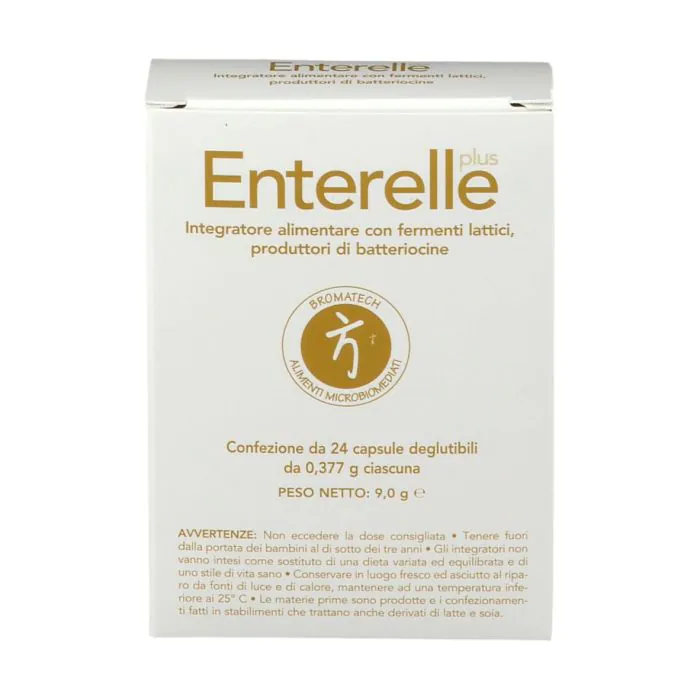 Enterelle Plus Integratore Di Fermenti Lattici 24 Capsule
