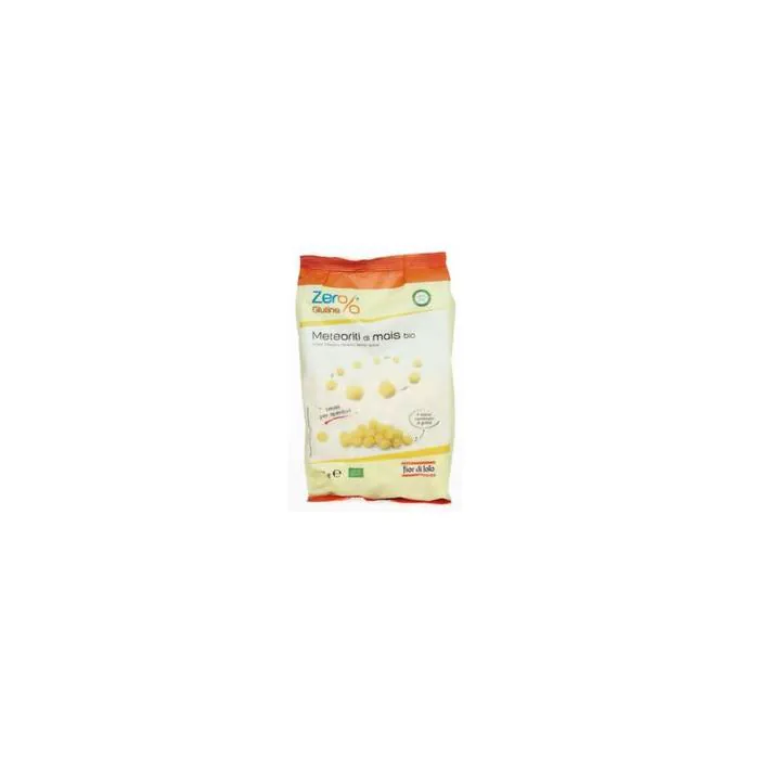 Zero% glutine meteoriti mais snack bio 50 g