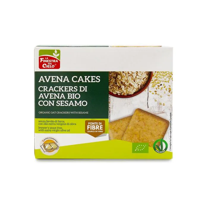 Fsc crackers avena+sesamo 250g Fsc crackers avena+sesamo 250g