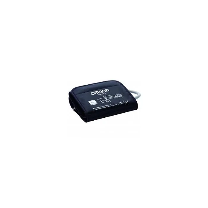Bracciale per sfigmomanometro omron m2/m3 large easy colore nero dimensione 22-42 cm