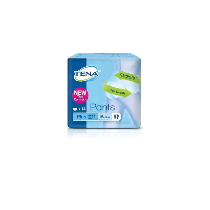 Pannolone a mutandina tena pants plus taglia extra small 14 pezzi Pannolone a mutandina tena pants plus taglia extra small 14 pezzi