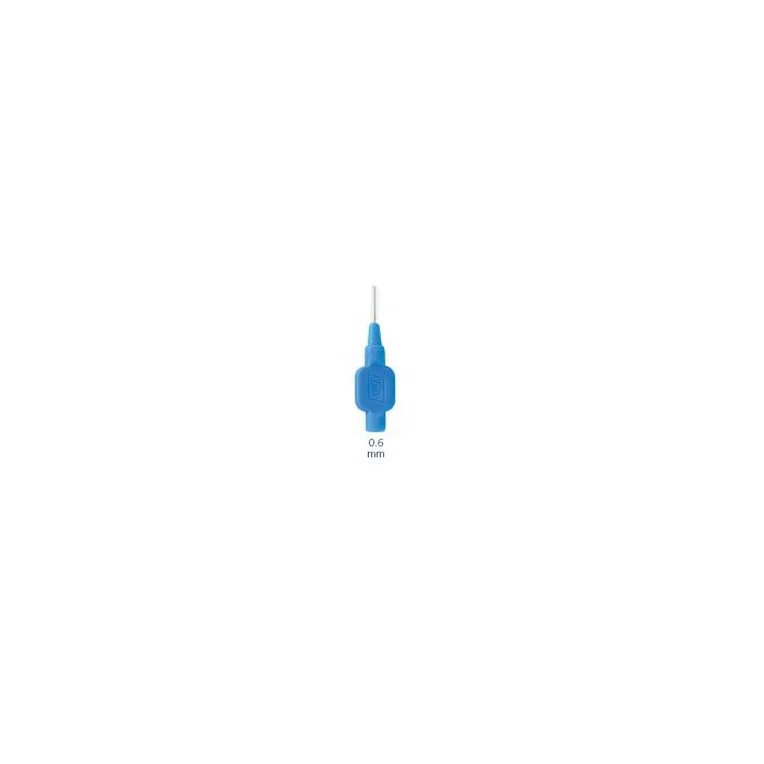 TePe Original Blu Scovolino Per Pulizia Interdentale Misura ISO 3 filo 0,6 mm 6 Pezzi