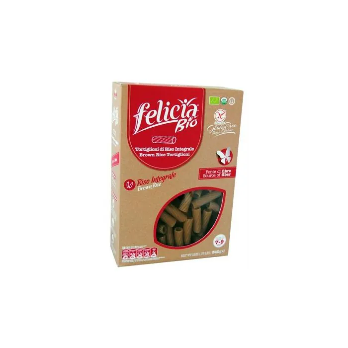 Felicia Bio Riso Integrale Tortiglioni 340 G Felicia Bio Riso Integrale Tortiglioni 340 G