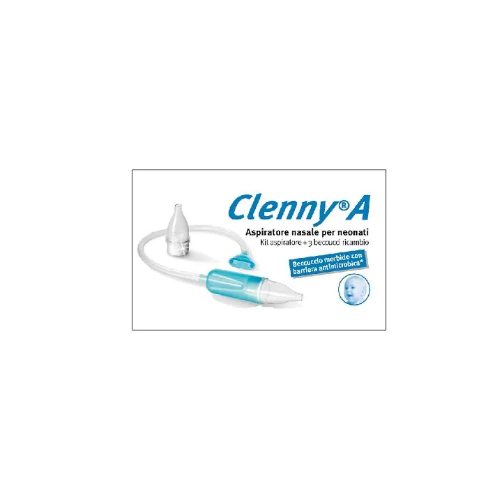 Clenny a aspiratore nasale Clenny a aspiratore nasale