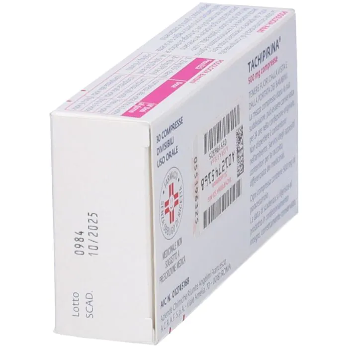 Tachipirina 500 mg Paracetamolo 30 Compresse