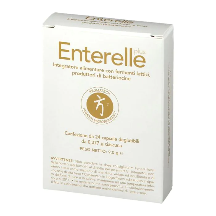 Enterelle Plus Integratore Di Fermenti Lattici 24 Capsule