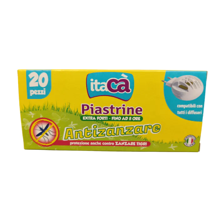 Idrofil Piastrine Antizanzare 20 Pezzi Idrofil Piastrine Antizanzare 20 Pezzi