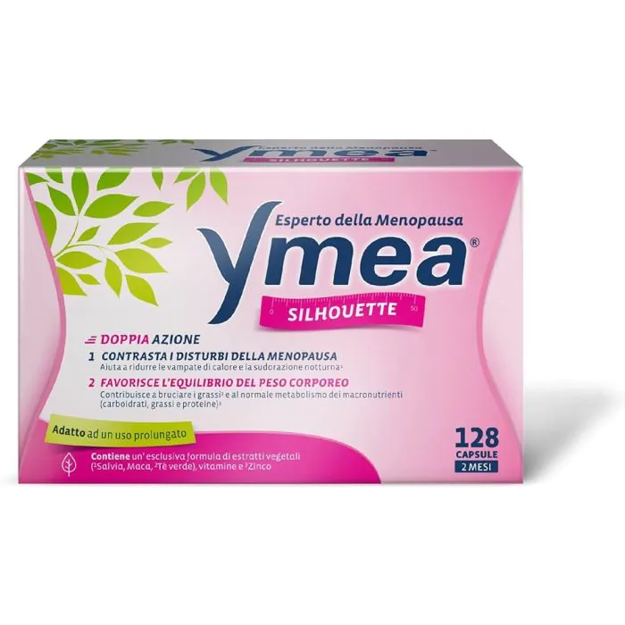 Ymea Silhouette Integratore Menopausa e Controllo Peso 128 Capsule Ymea Silhouette Integratore Menopausa e Controllo Peso 128 Capsule
