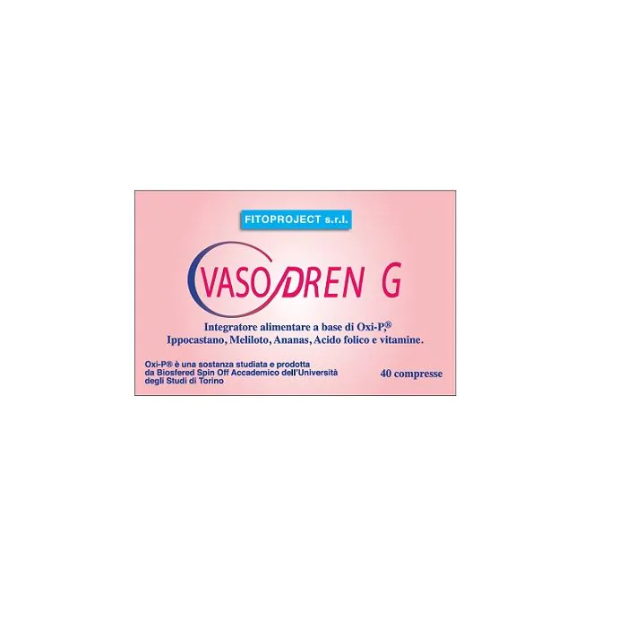 Vasodren G 500mg 40 Compresse