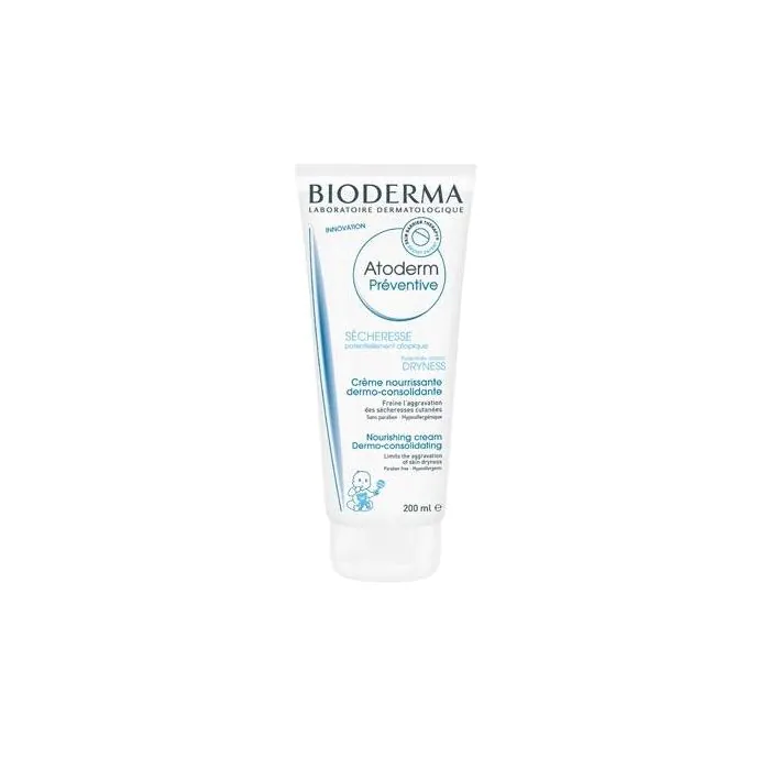 Bioderma Atoderm Crema Preventiva Secchezza Neonati 200ml Bioderma Atoderm Crema Preventiva Secchezza Neonati 200ml