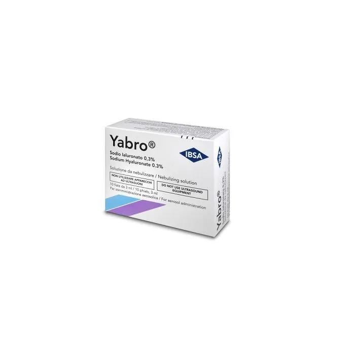 Yabro 10 fiale 3ml acido ialuronico 0,3% Yabro 10 fiale 3ml acido ialuronico 0,3%