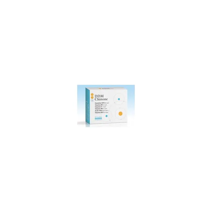 DDM Chinone 30 Bustine Orosolubili - Antiossidante Potente DDM Chinone 30 Bustine Orosolubili - Antiossidante Potente