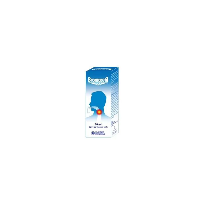 Bromacetil gola spray 20ml Bromacetil gola spray 20ml