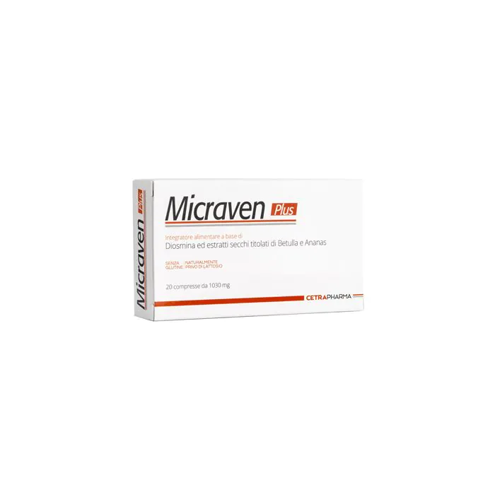 Micraven Plus 20 Compresse 1030mg Micraven Plus 20 Compresse 1030mg