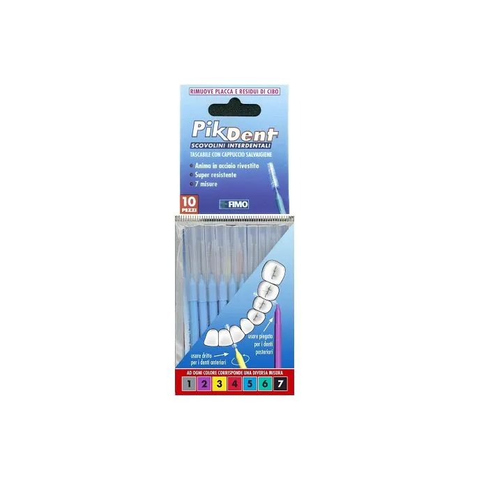 Pikdent Scovolini Interdentali 5 Azzurro 10 Pezzi Pikdent Scovolini Interdentali 5 Azzurro 10 Pezzi