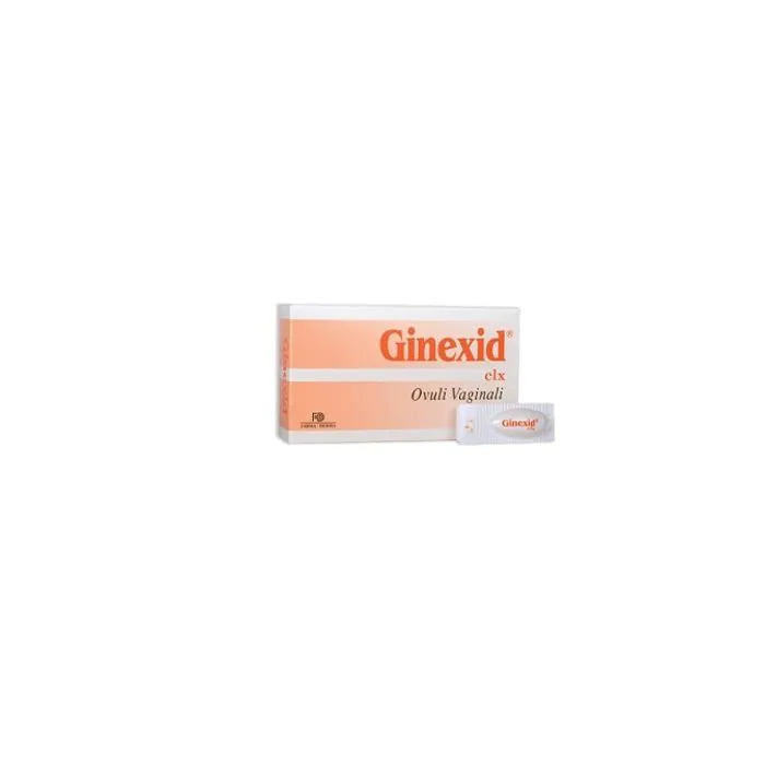 Ginexid ovuli vaginali 10 pezzi Ginexid ovuli vaginali 10 pezzi