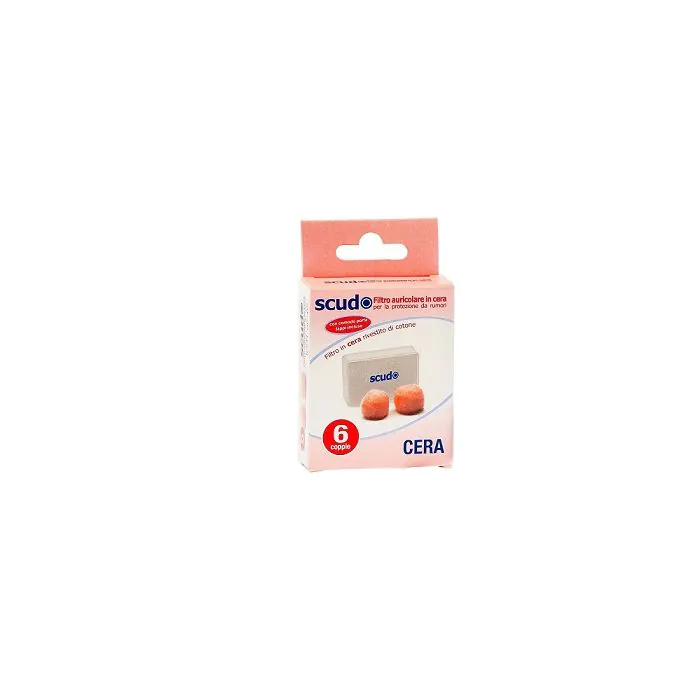 Earplug scudo cera 6coppie 12p Earplug scudo cera 6coppie 12p