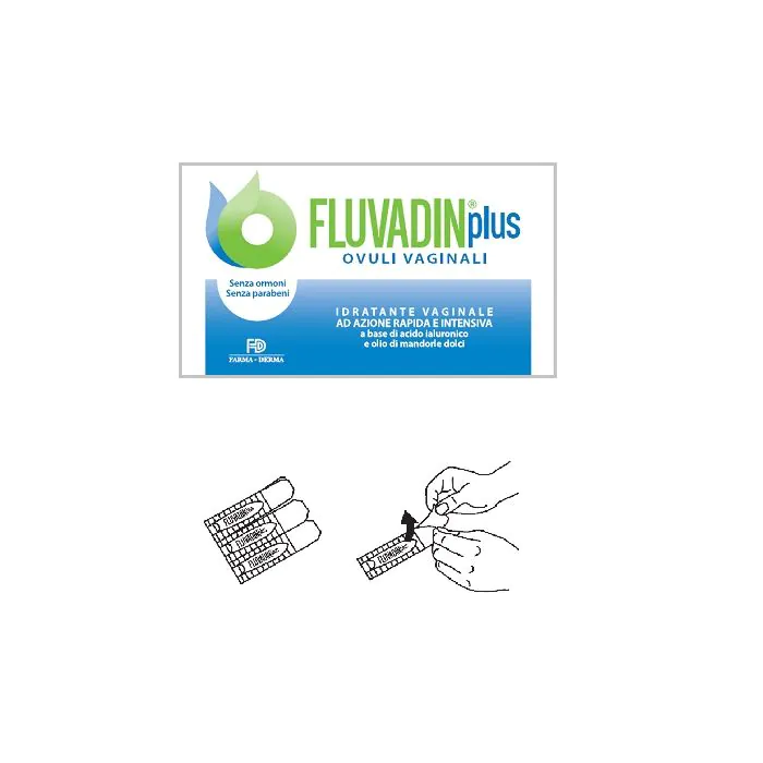 Fluvadin Plus Ovuli Vag 10pezzi Fluvadin Plus Ovuli Vag 10pezzi