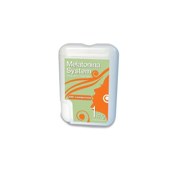 Melatonina System 1mg 300 Compresse Melatonina System 1mg 300 Compresse