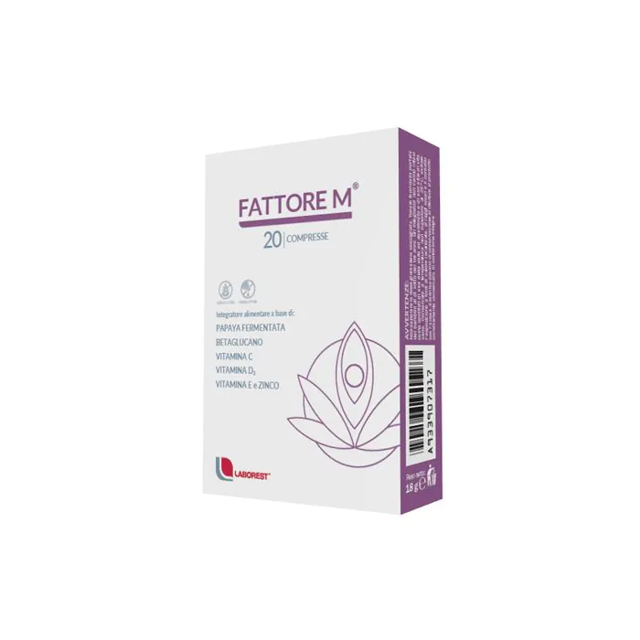 Fattore m integratore alimentare 20 compresse Fattore m integratore alimentare 20 compresse