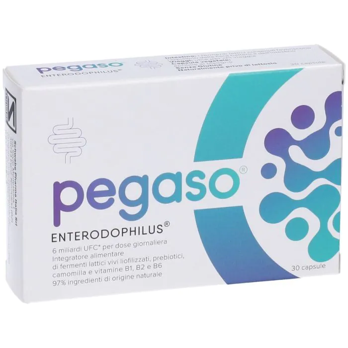 Pegaso Enterodophilus Integratore Fermenti Lattici 30 Capsule Pegaso Enterodophilus Integratore Fermenti Lattici 30 Capsule