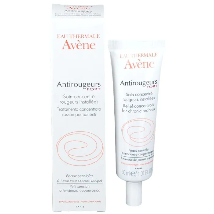 Avène Antirougeurs Fort Siero Viso Couperose Rossori Permanenti 30 ml Avène Antirougeurs Fort Siero Viso Couperose Rossori Permanenti 30 ml