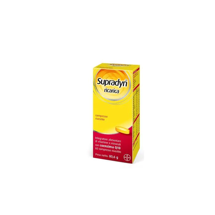Supradyn Ricarica Integratore Multivitaminico e Minerali 60 Compresse