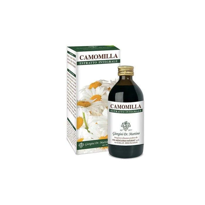 Camomilla Estratto Integrale 200 Ml Camomilla Estratto Integrale 200 Ml
